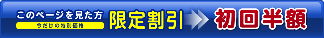 このページを見た方今だけの特別価格 限定割引→初回半額